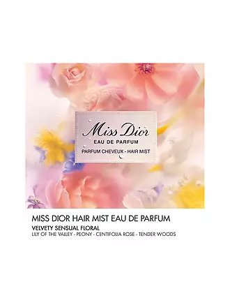 DIOR | Miss Dior Eau de Parfum Hair Mist Haarparfum 30ml | 